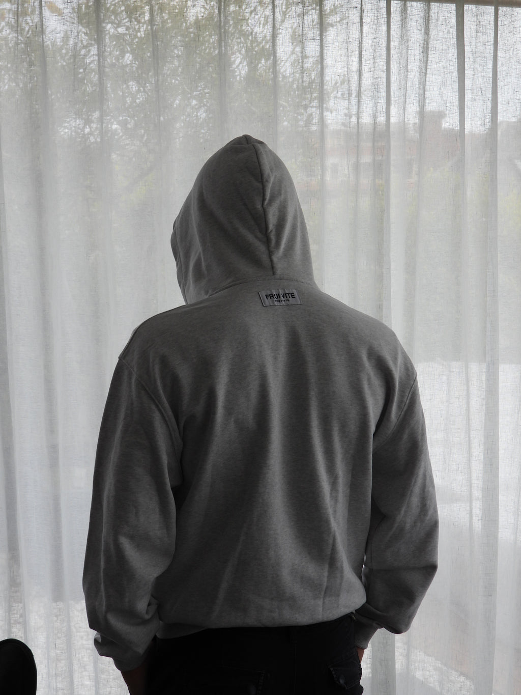 cozy essential zip hoodie