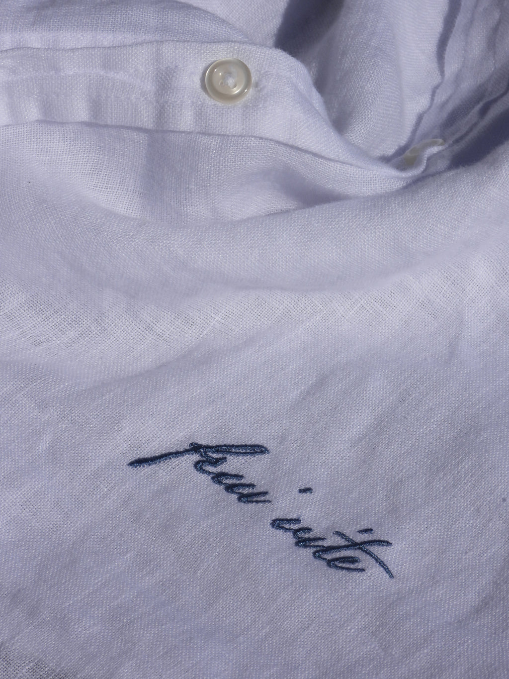 White linito shirt