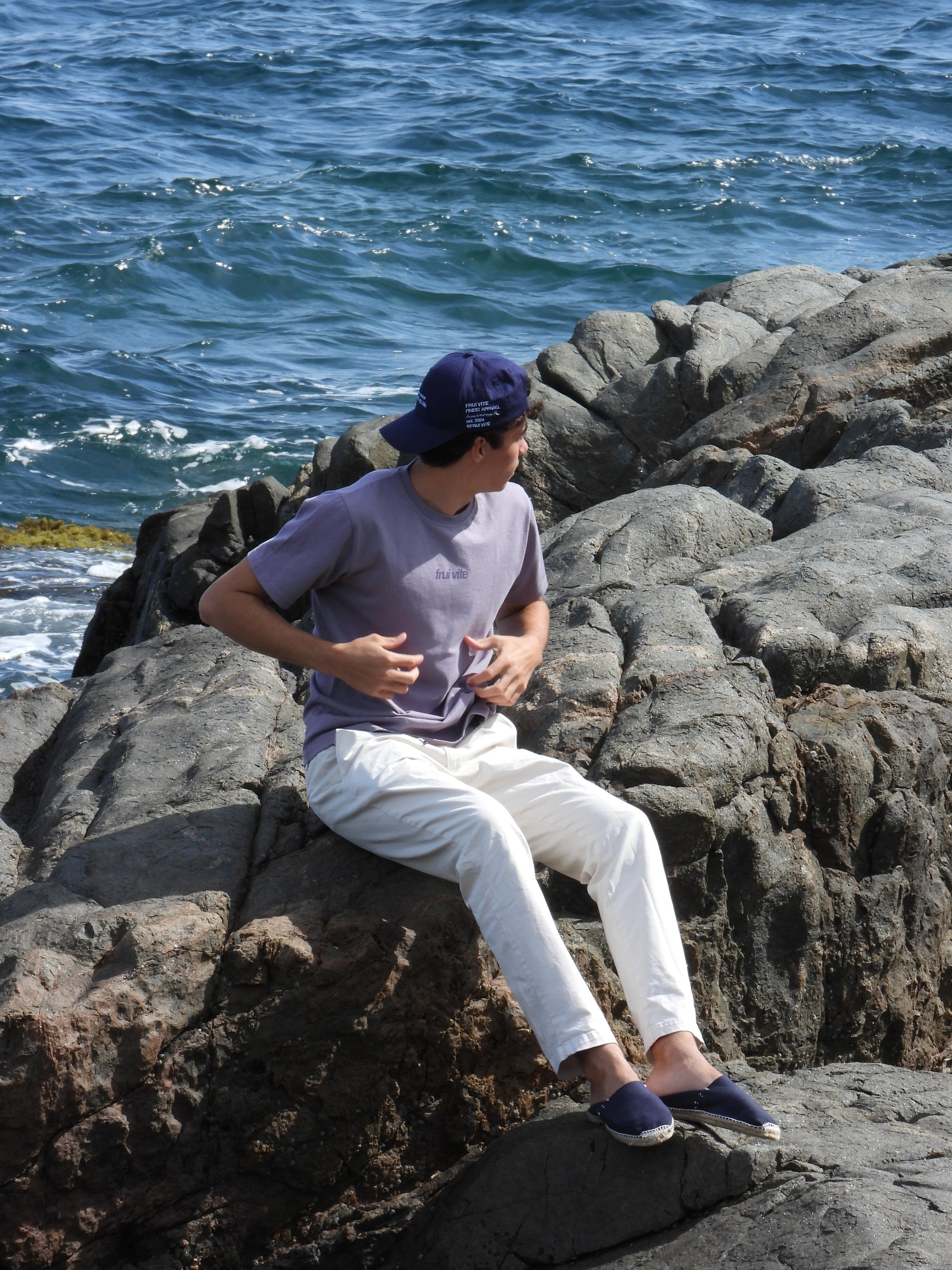 Purple sunkissed&starfished Tee