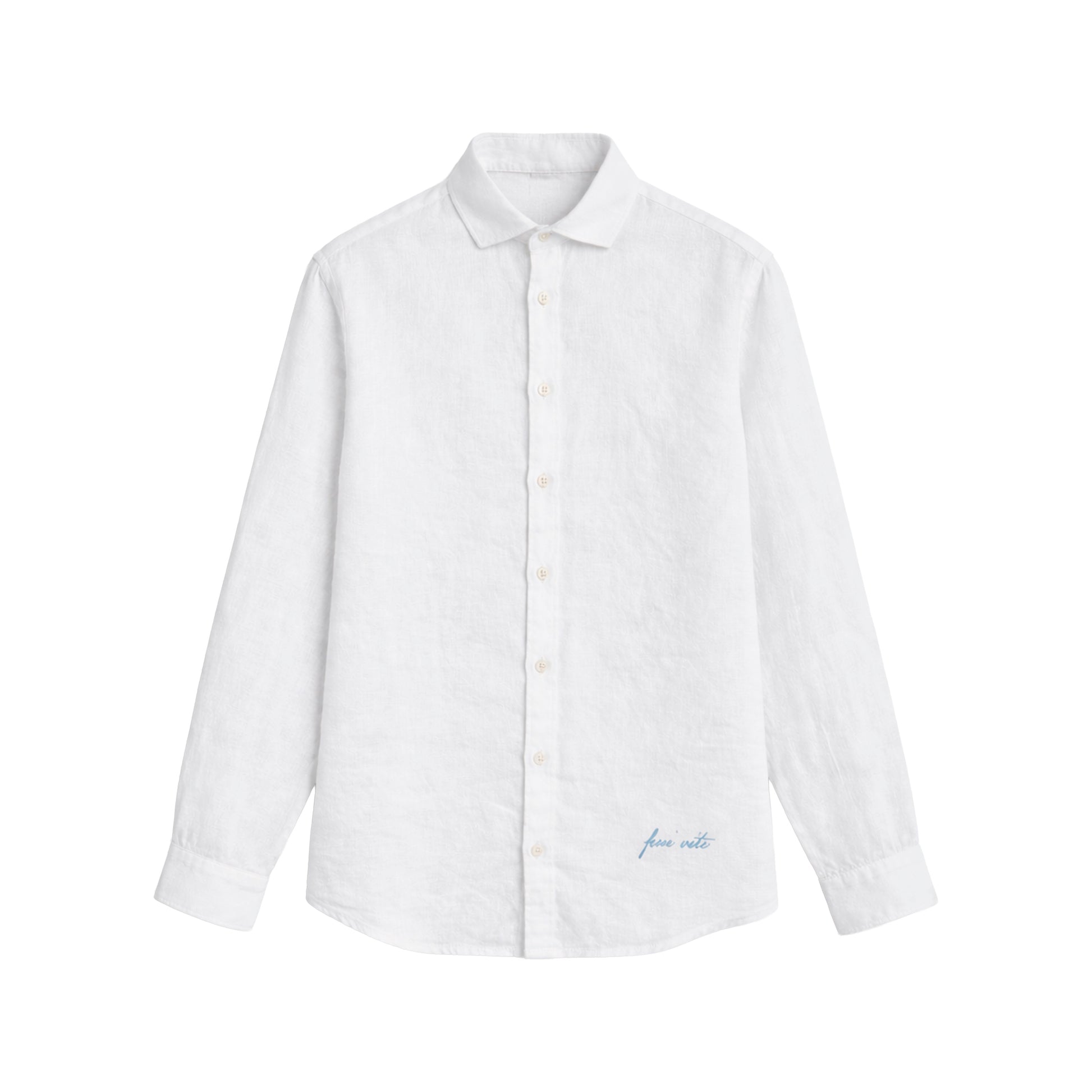 White linito shirt